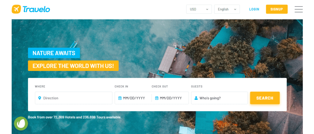 Travelo Best Travel Agency WordPress Theme
