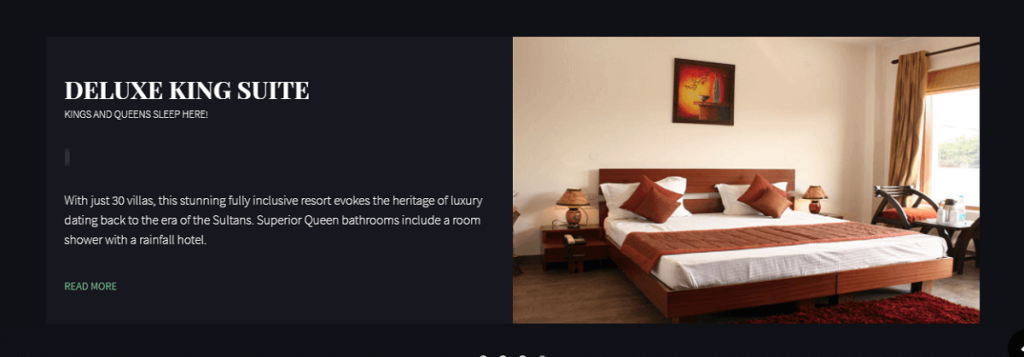 hotel and resort WordPress theme